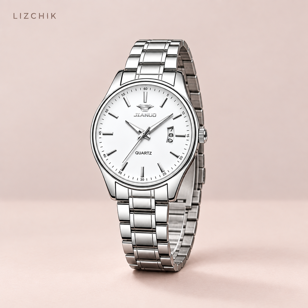 Reloj JIANUO blanco completo
