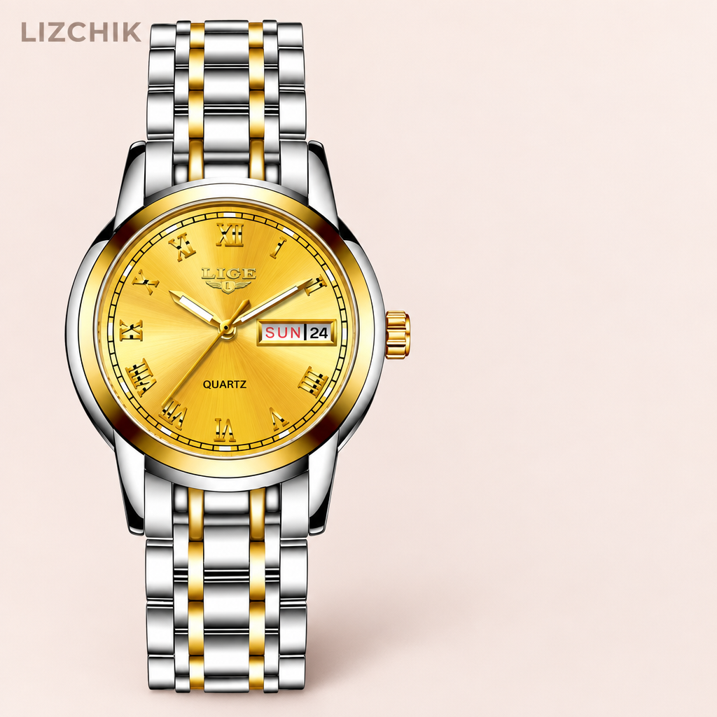 Reloj todo dorado