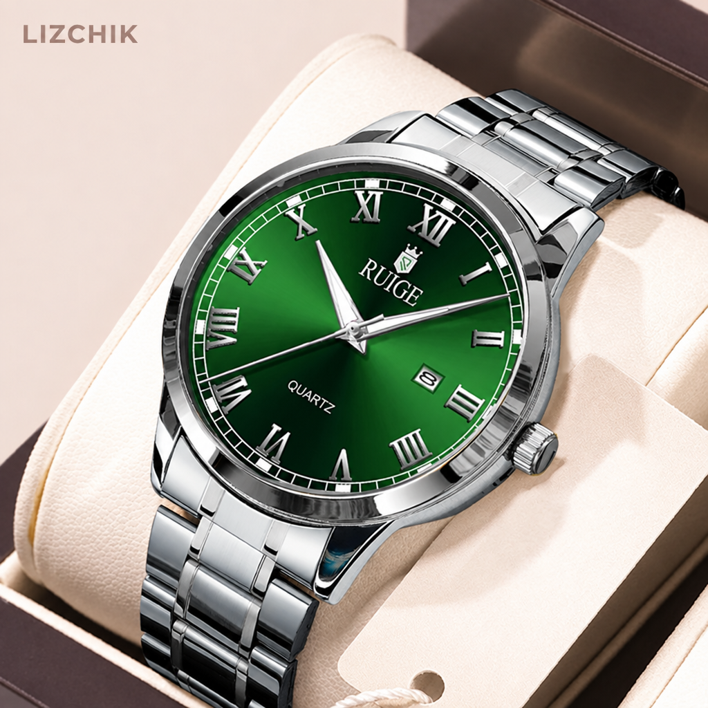 RUIGE plateado verde